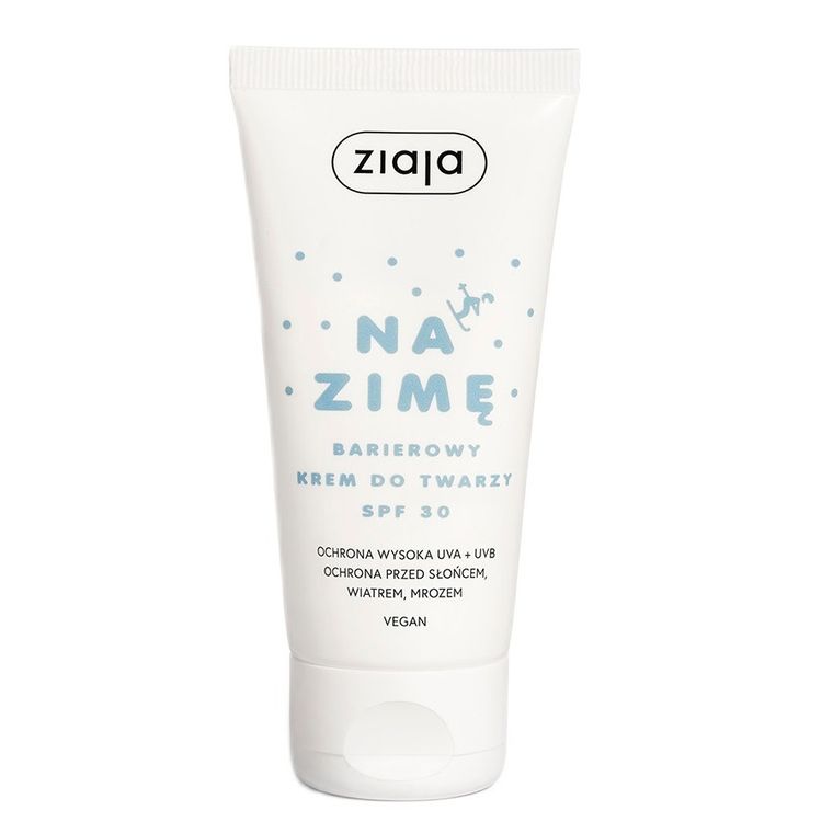 Ziaja, Na Zimę, barierowy krem do twarzy, SPF30, 50 ml