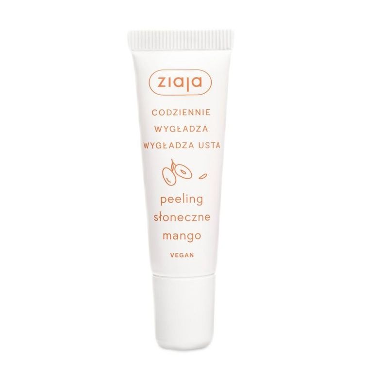 Ziaja, peeling do ust, słoneczne mango, 12 ml