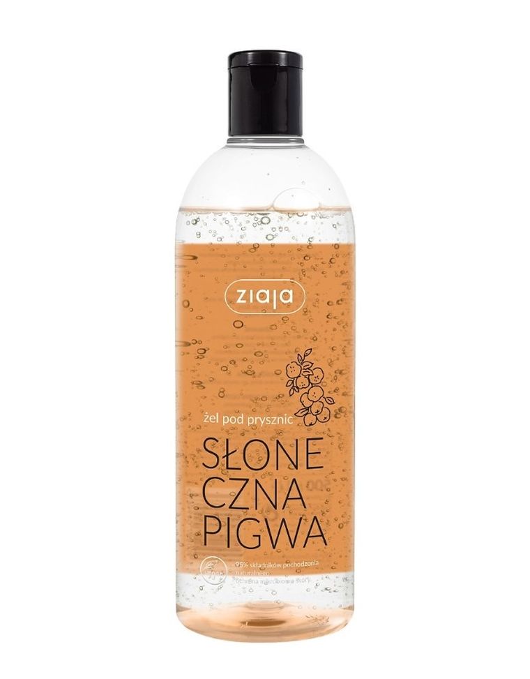 Ziaja, Vegan, żel pod prysznic, Słoneczna Pigwa, 500 ml