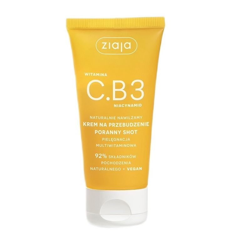 Ziaja, witamina C.B3, krem na przebudzenie poranny shot, 50 ml