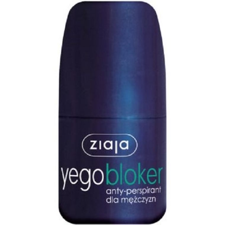 Ziaja, Yego, Bloker anty-perspirant dla mężczyzn w kulce, 60 ml