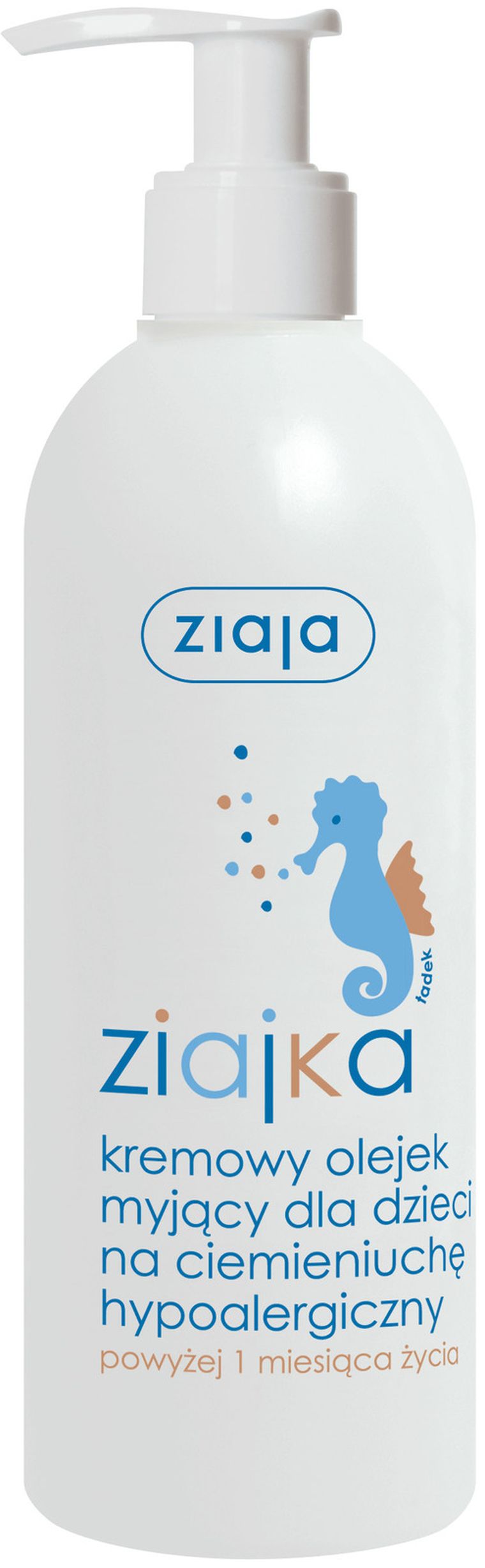 Ziajka, kremowy olejek myjący dla dzieci na ciemieniuchę dla dzieci i niemowląt, 300 ml
