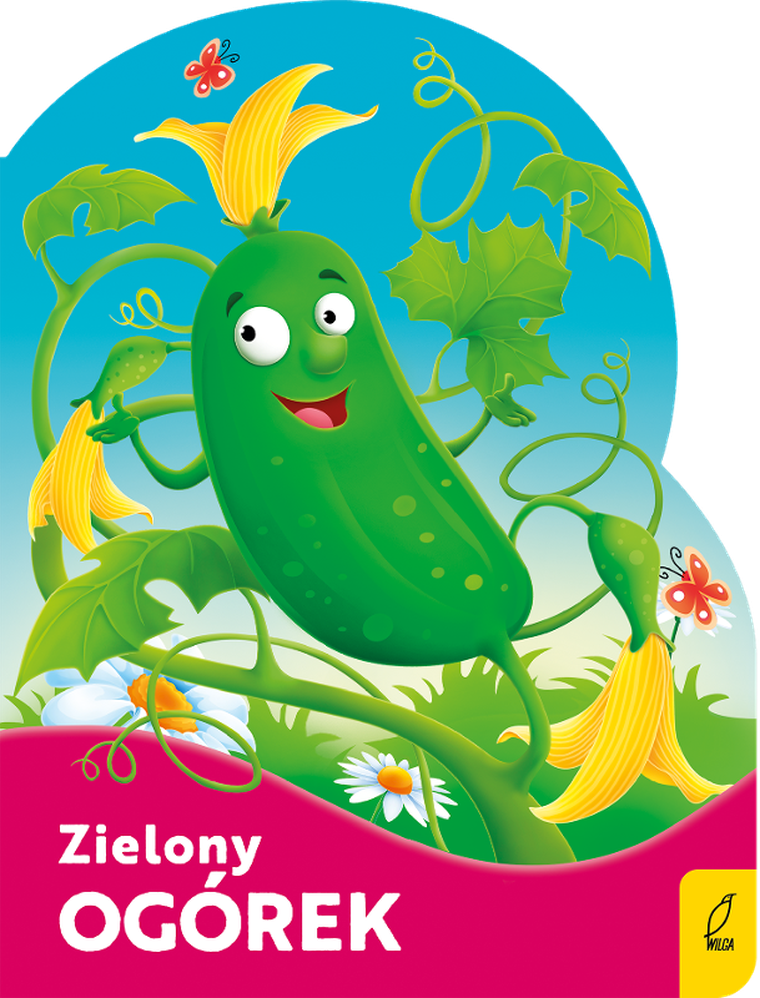 Zielony ogórek. Wykrojnik
