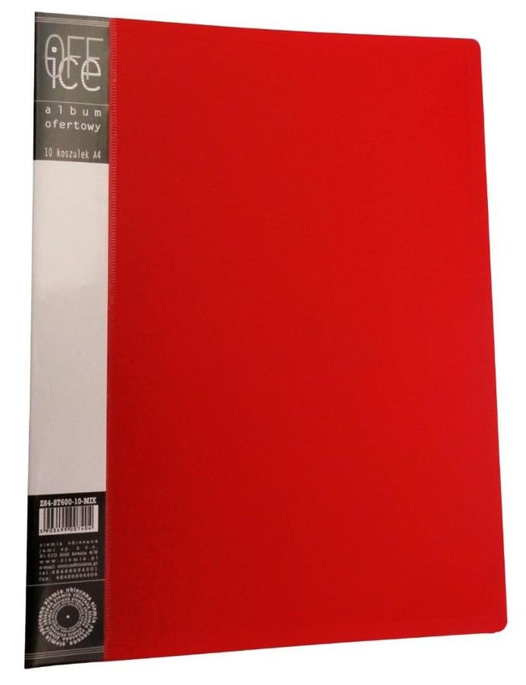 Ziemia Obiecana, album ofertowy, A4, 10 koszulek