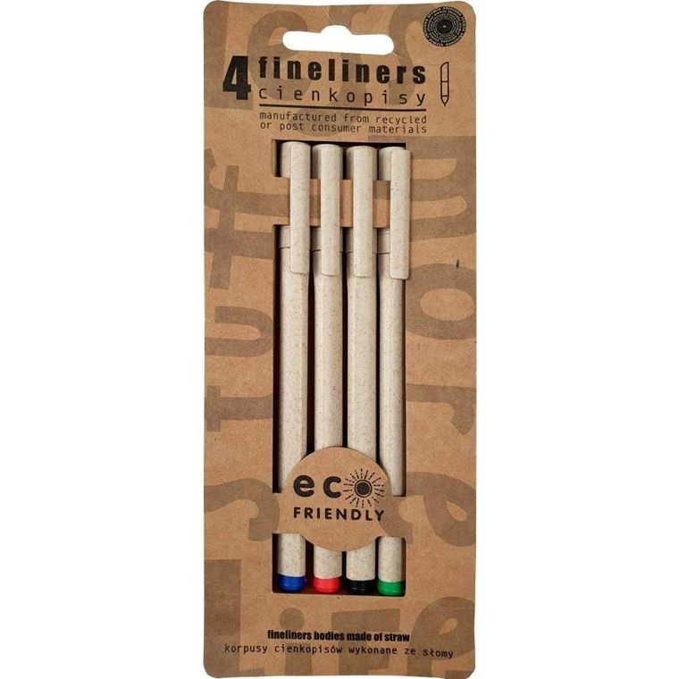 Ziemia Obiecana, ekologiczne cienkopisy, 4 kolory