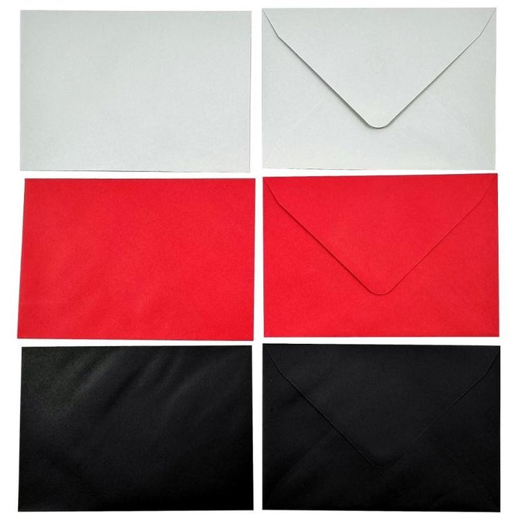 Ziemia Obiecana, koperty kolorowe, C6, 6 szt.