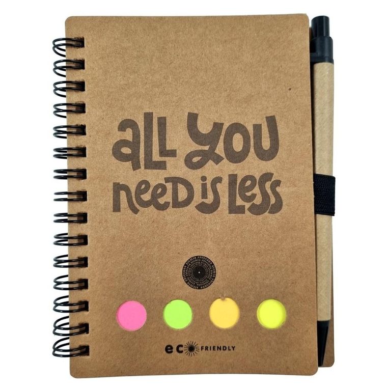 Ziemia obiecana, notes z wyposażeniem, eco, 1 szt.