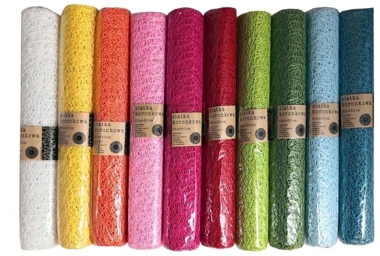 Ziemia Obiecana, siatka koronkowa, 50-450 cm