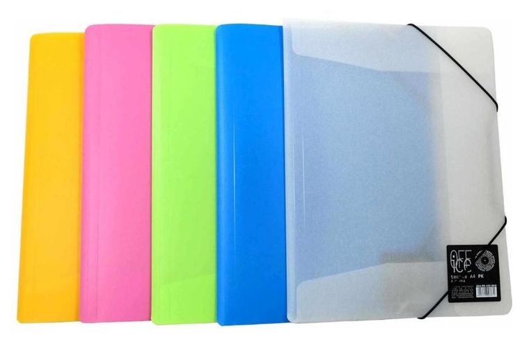 Ziemia obiecana, teczka z gumką, PK, A4, 1 szt.