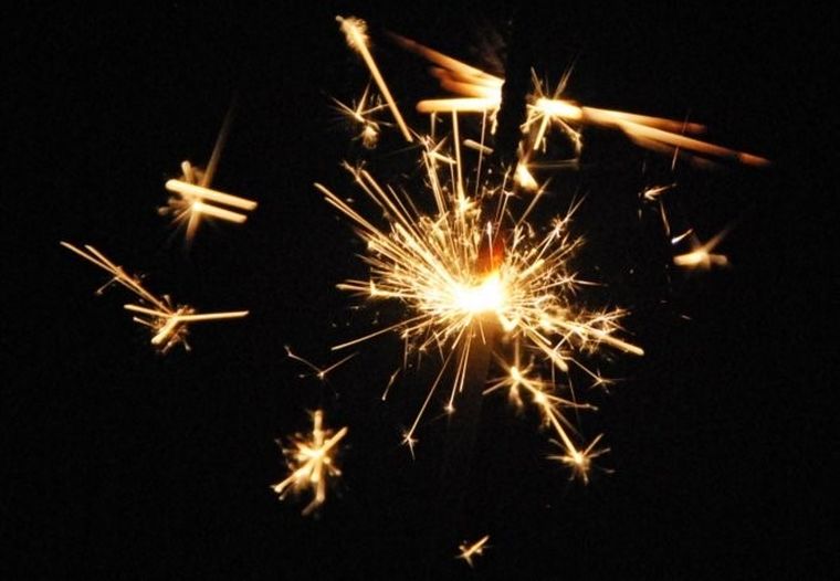 Zimne ognie, 25 cm, 10 szt.