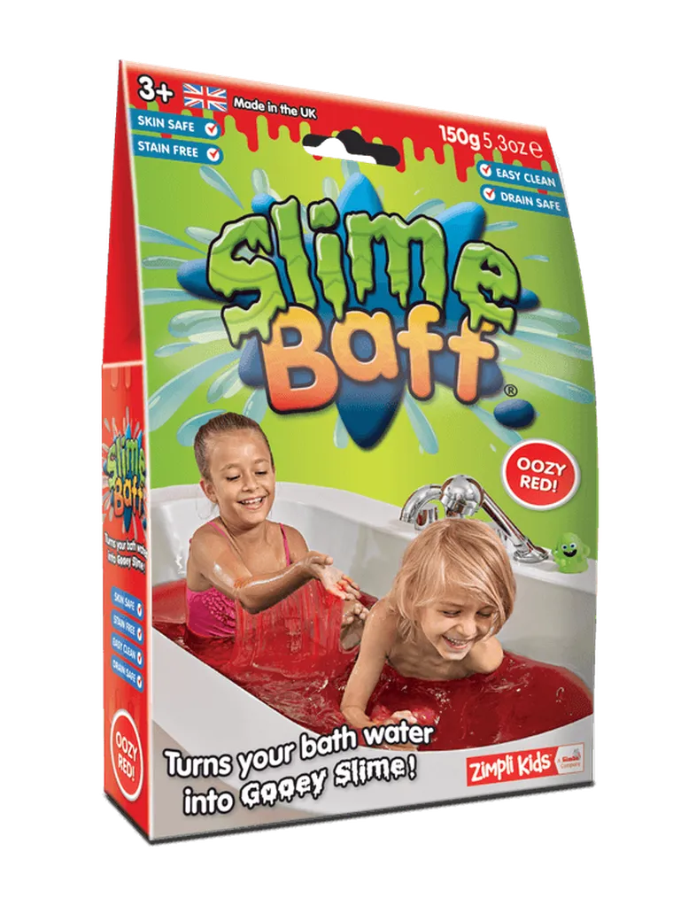 Zimpli, Slime Baff, zestaw do robienia glutów, czerwony