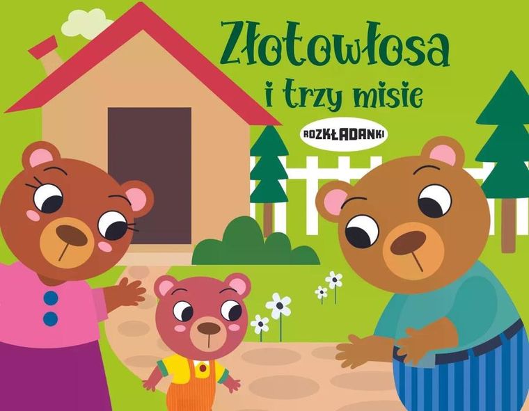 Złotowłosa i trzy misie. Rozkładanki