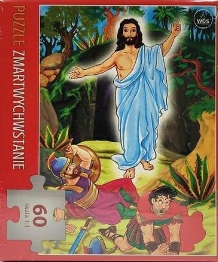 Zmartwychwstanie, puzzle, 60 elementów