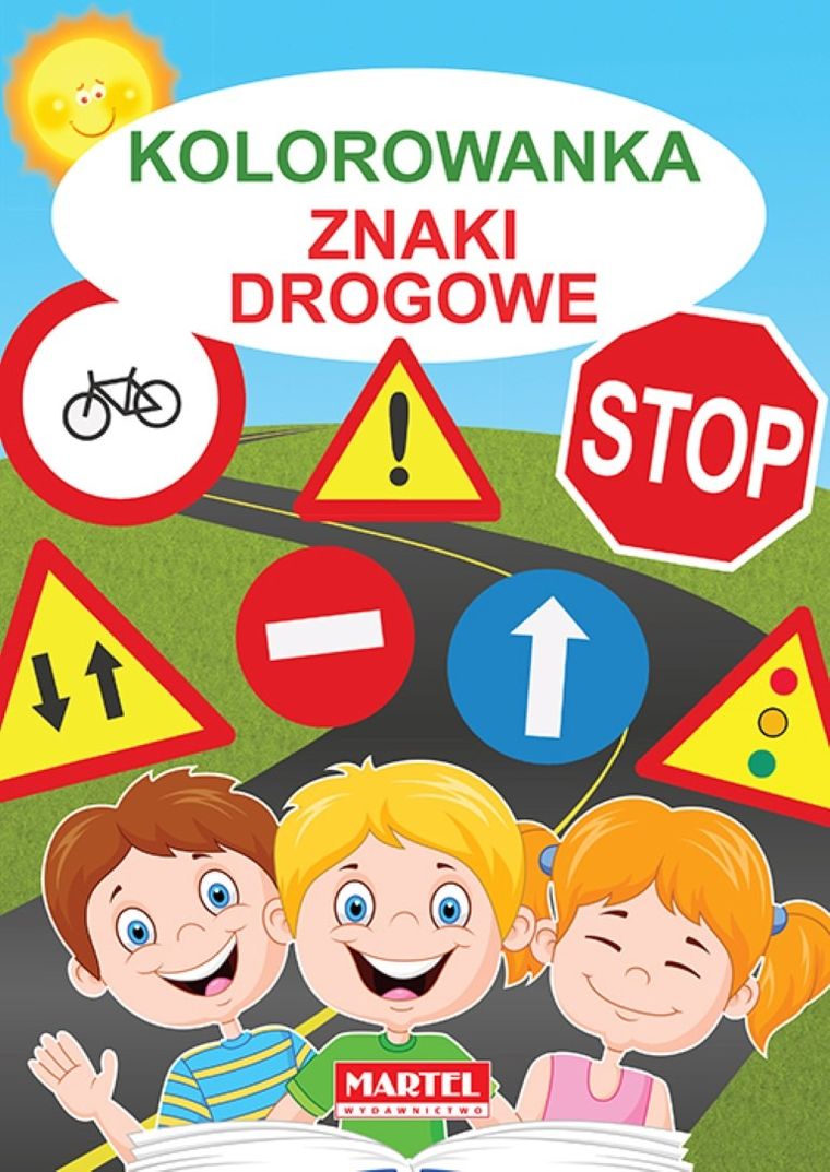 Znaki Drogowe. Kolorowanka