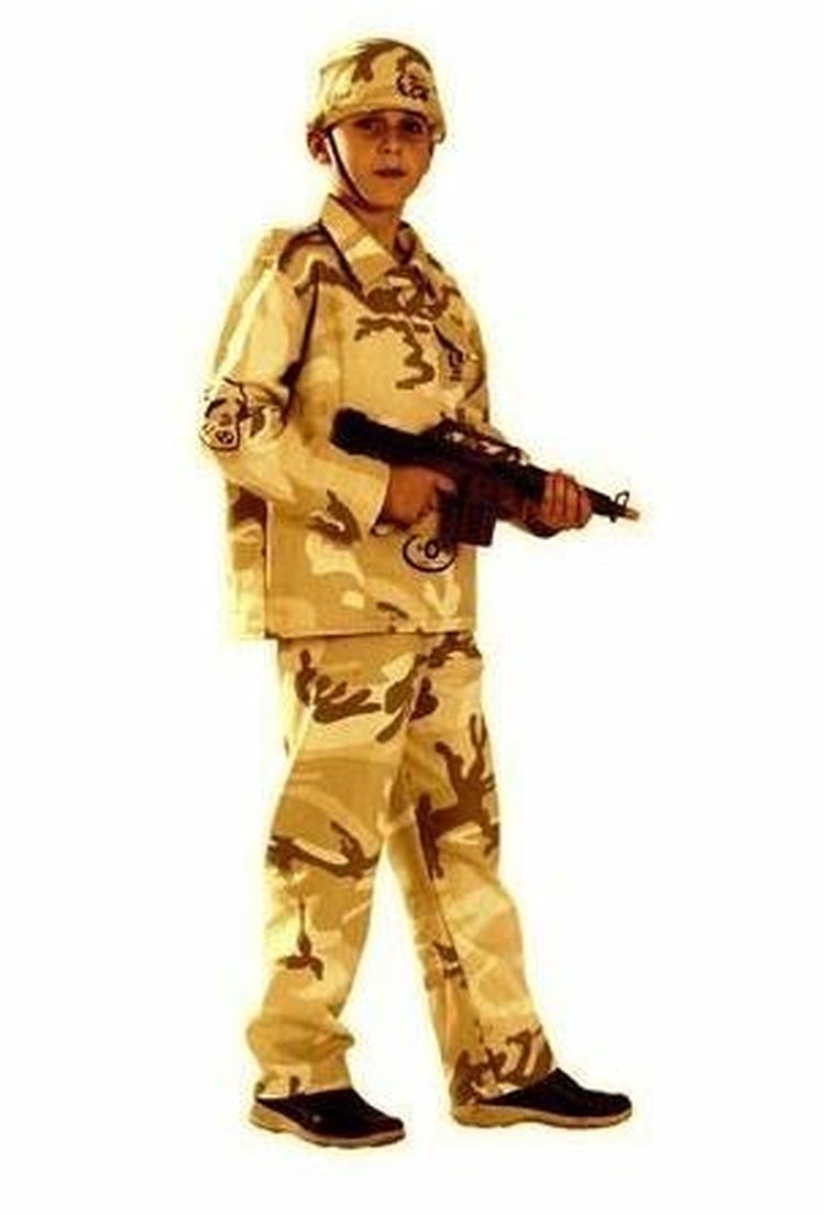 Żołnierz Pustynny, strój dla dziecka, 110/116