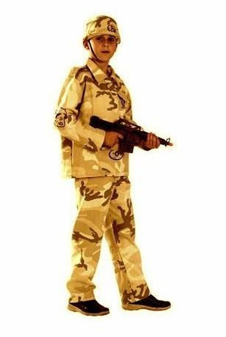 Żołnierz Pustynny, strój dla dziecka, 122/128