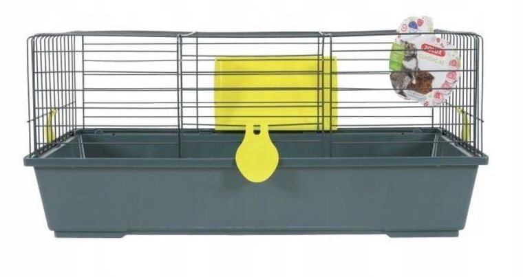 Zolux, Classic, klatka, 80 cm, szara, seledynowa