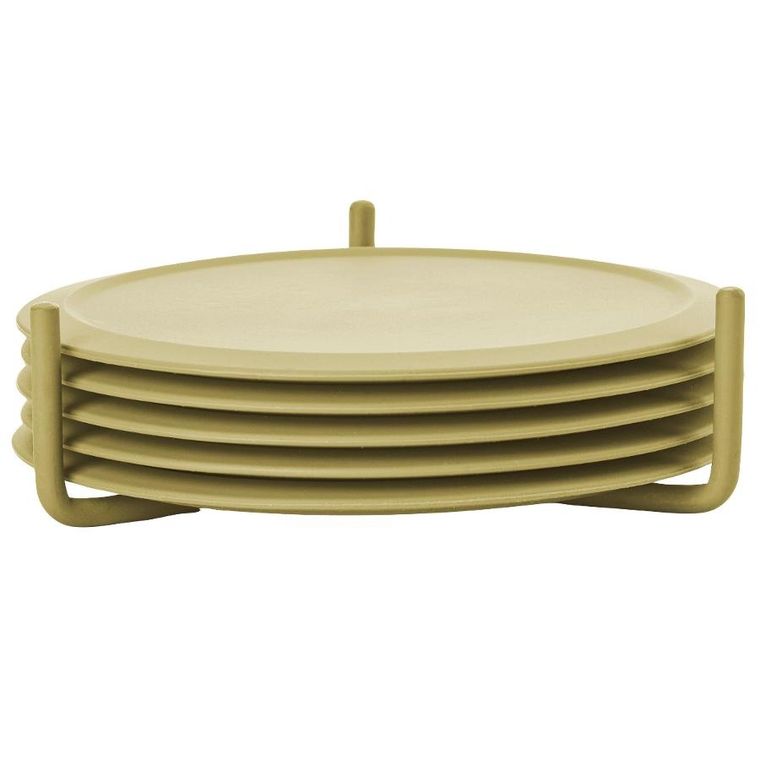 Zone Denmark, Singles, podstawki pod szklanki, leek green