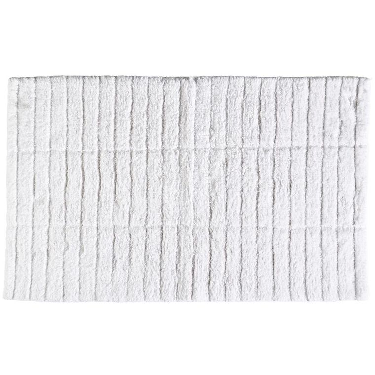 Zone Denmark, Tiles, dywanik łazienkowy, white, 50-80 cm