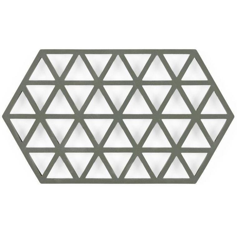 Zone Denmark, Triangles, podkładka pod naczynia, olive green, 24 cm