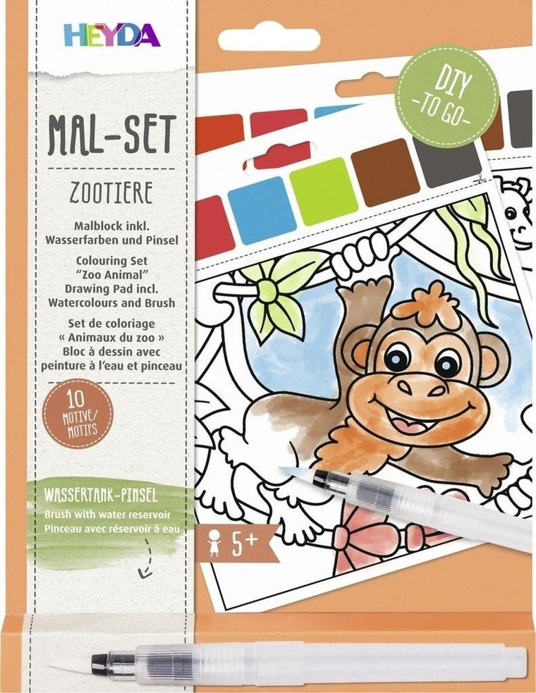 ZOO. Malowanka wodna