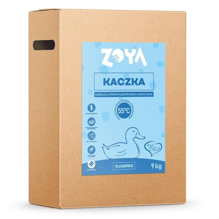 Zoya, Coldpro, Kaczka, sucha karma dla psa, 9kg