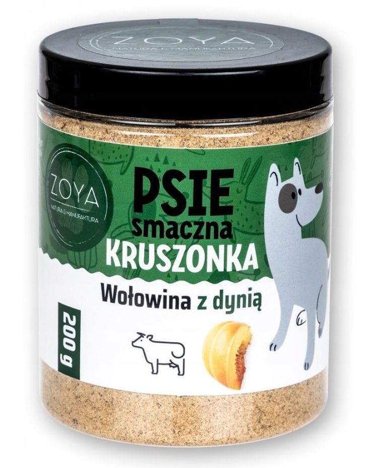 Zoya, Kruszonka Wołowina, Przysmak dla psów, 200g