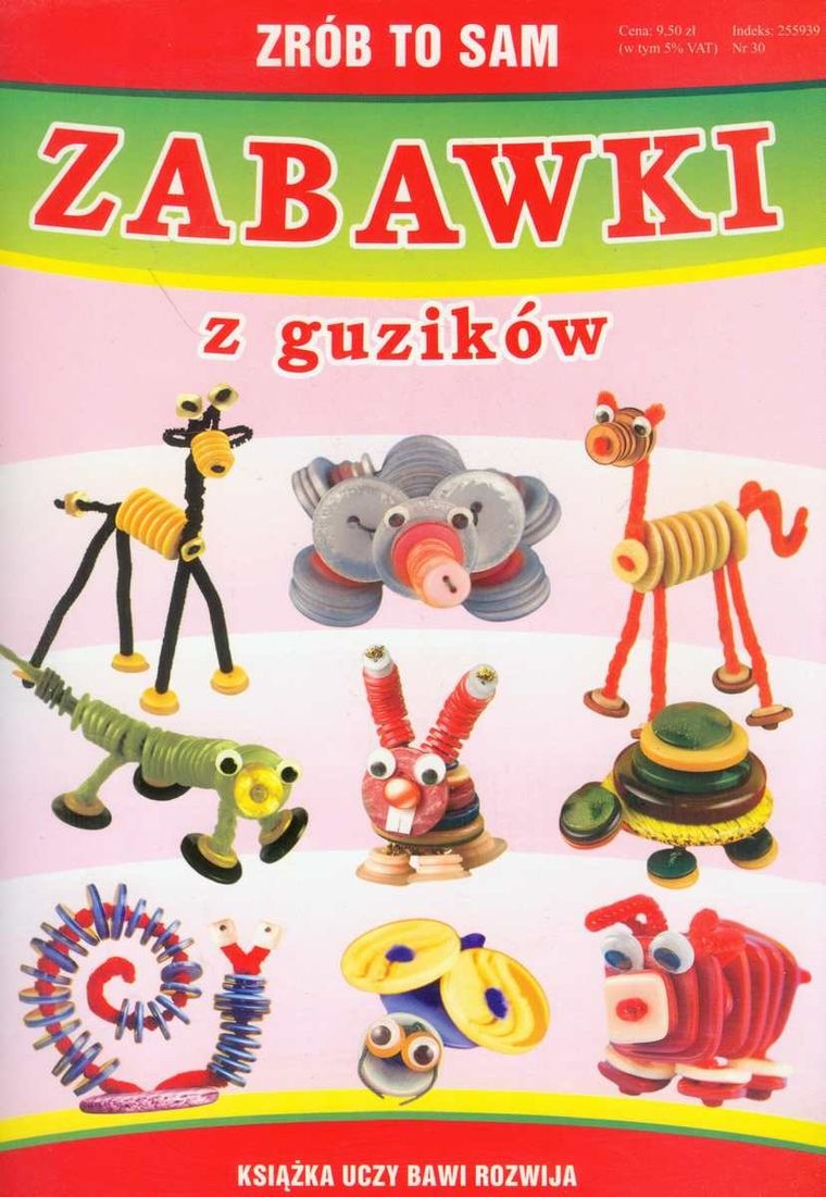 Zrób to sam. Zabawki z guzików