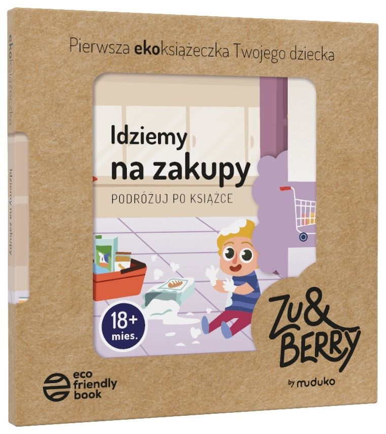 Zu&Berry. Idziemy na zakupy. Podróżuj po książce 18m+