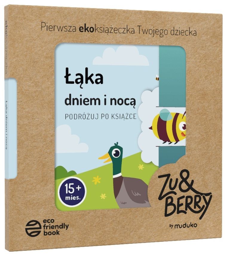 Zu&Berry. Łąka dniem i nocą. Podróżuj po książce 15m+