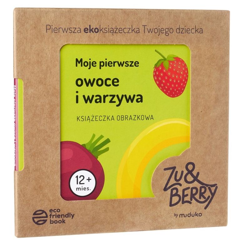 Zu&Berry. Moje pierwsze owoce i warzywa. Książeczka obrazkowa