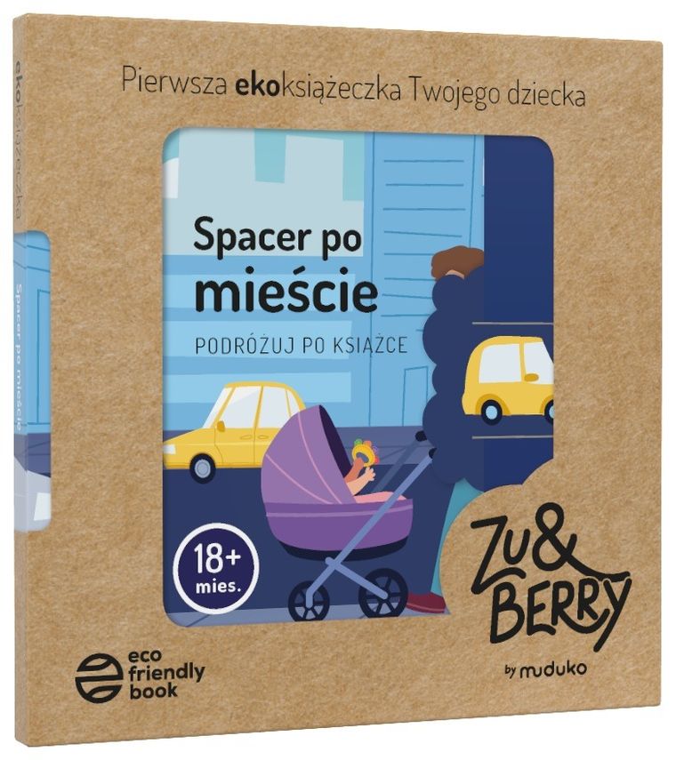 Zu&Berry. Spacer po mieście. Podróżuj po książce 18m+