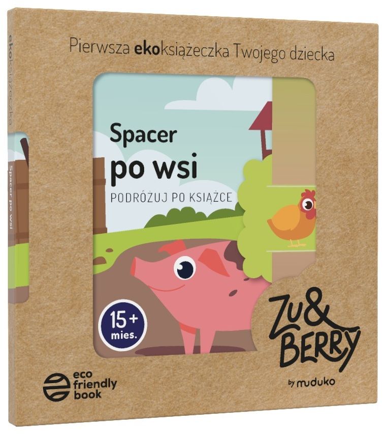 Zu&Berry. Spacer po wsi. Podróżuj po książce 15m+