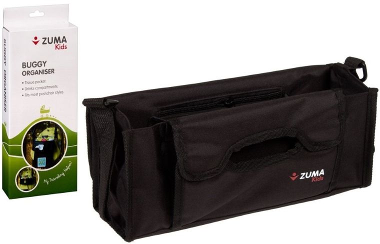 Zuma Kids, organizer na wózek, czarny