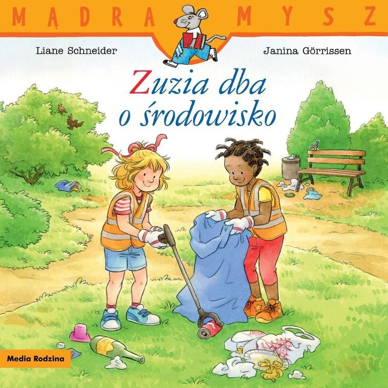 Zuzia dba o środowisko. Mądra mysz
