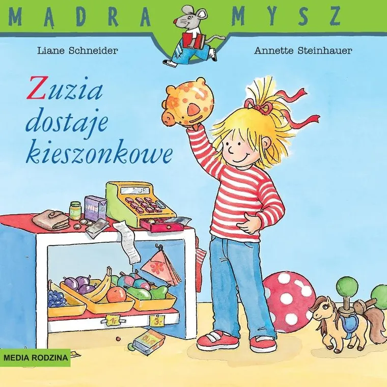 Zuzia dostaje kieszonkowe. Mądra mysz