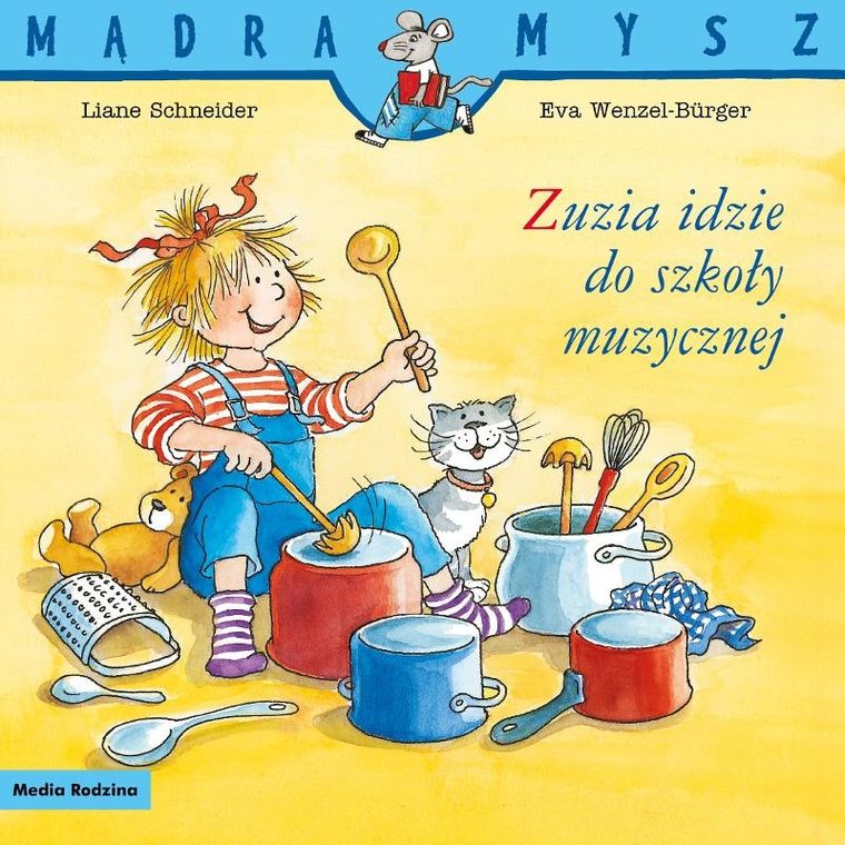 Zuzia idzie do szkoły muzycznej. Mądra mysz