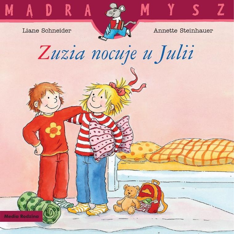 Zuzia nocuje u Julii. Mądra mysz