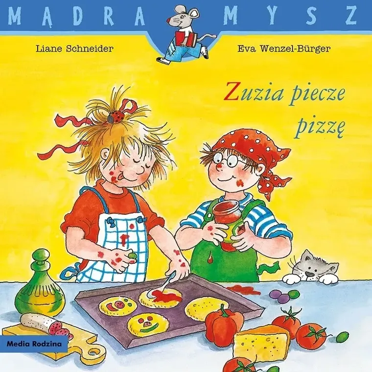 Zuzia piecze pizzę. Mądra mysz