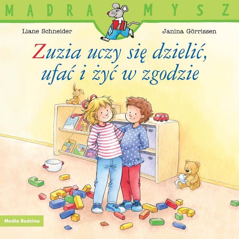 Zuzia uczy się dzielić, ufać i żyć w zgodzie. Mądra mysz