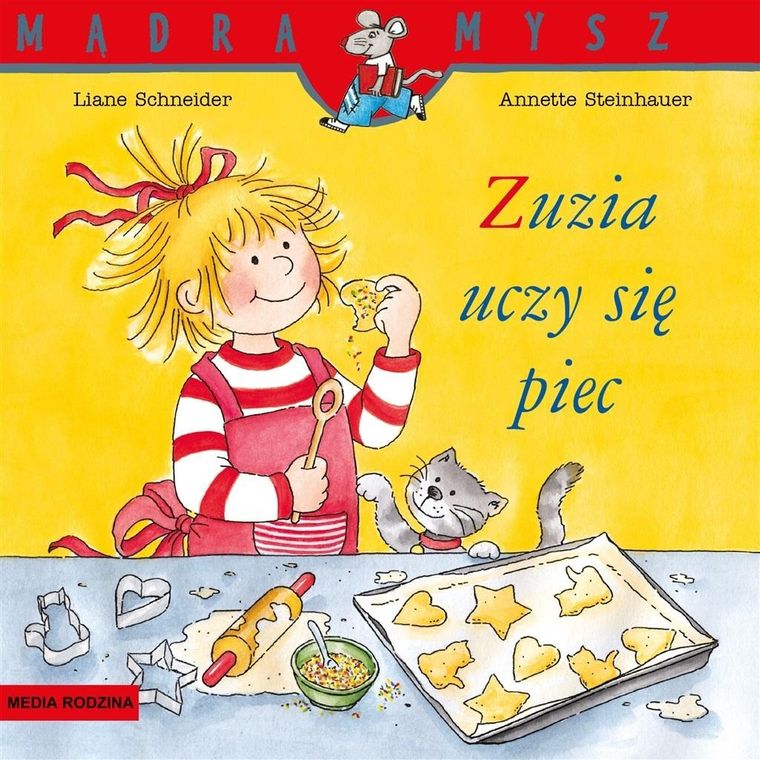 Zuzia uczy się piec. Mądra mysz