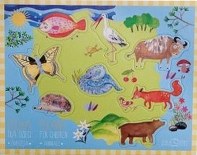 Zuzu Toys, Polska dla dzieci, zwierzęta, układanka