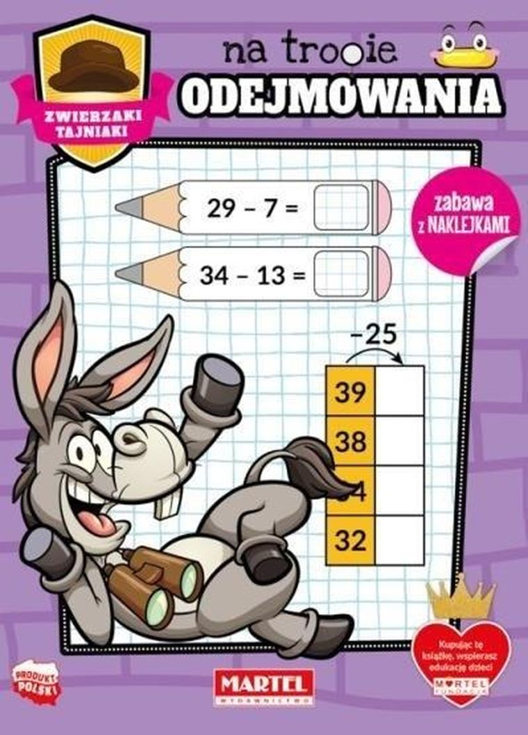 Zwierzaki tajniaki. Na tropie odejmowania