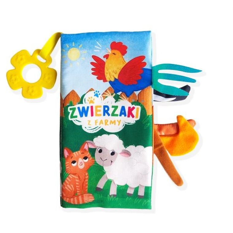 Zwierzaki z farmy. Książeczka sensoryczna