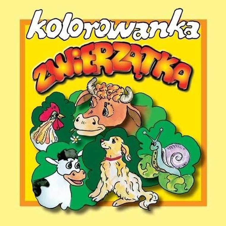 Zwierzątka. Kolorowanka