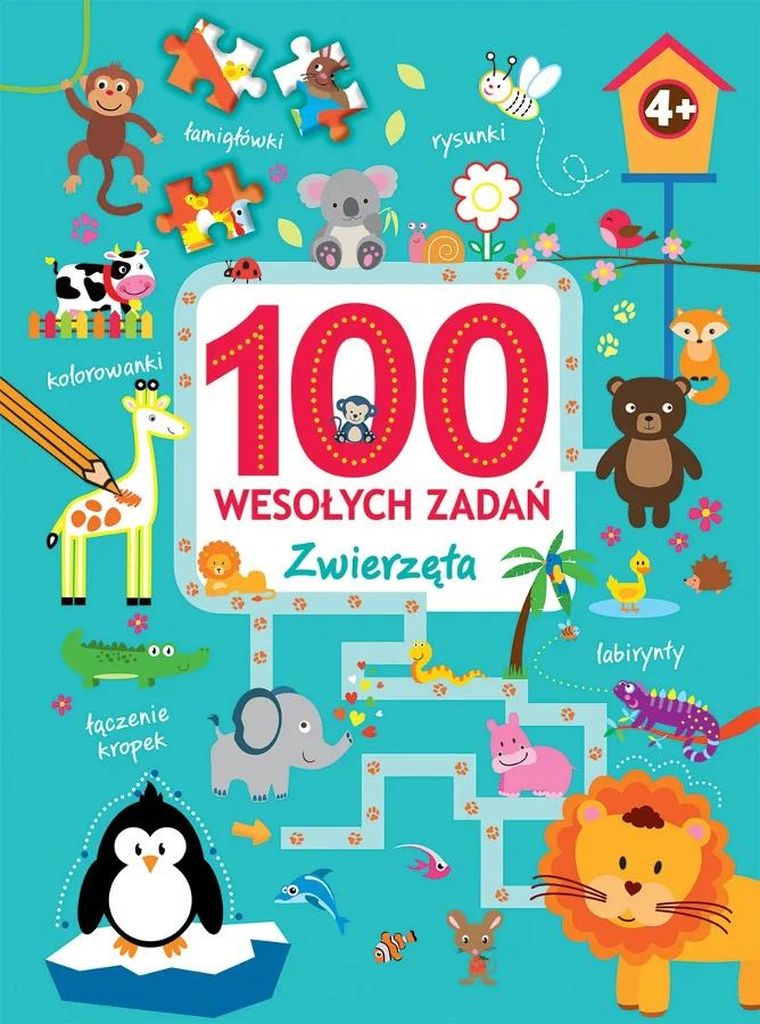 Zwierzęta. 100 wesołych zadań