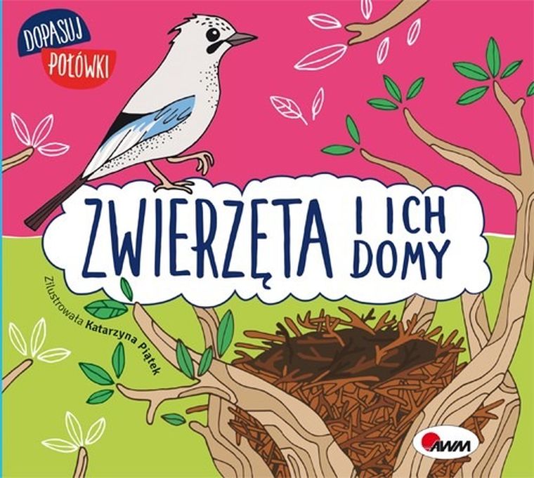 Zwierzęta i ich domy. Dopasuj połówki
