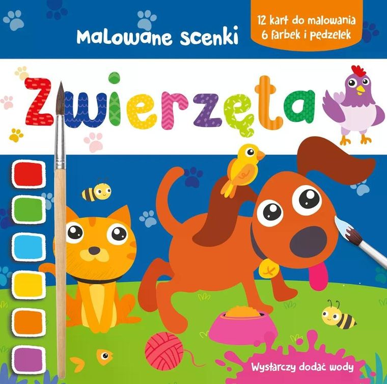 Zwierzęta. Malowane scenki