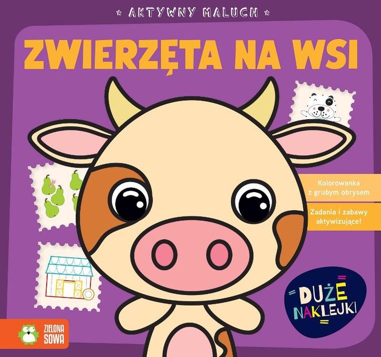 Zwierzęta na wsi. Aktywny maluch