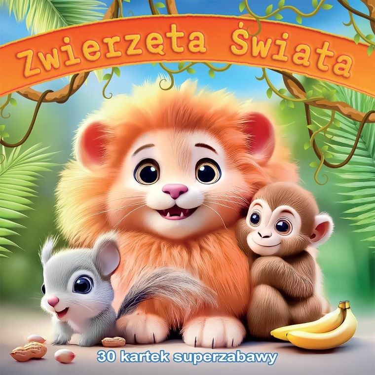 Zwierzęta świata. 30 kartek superzabawy